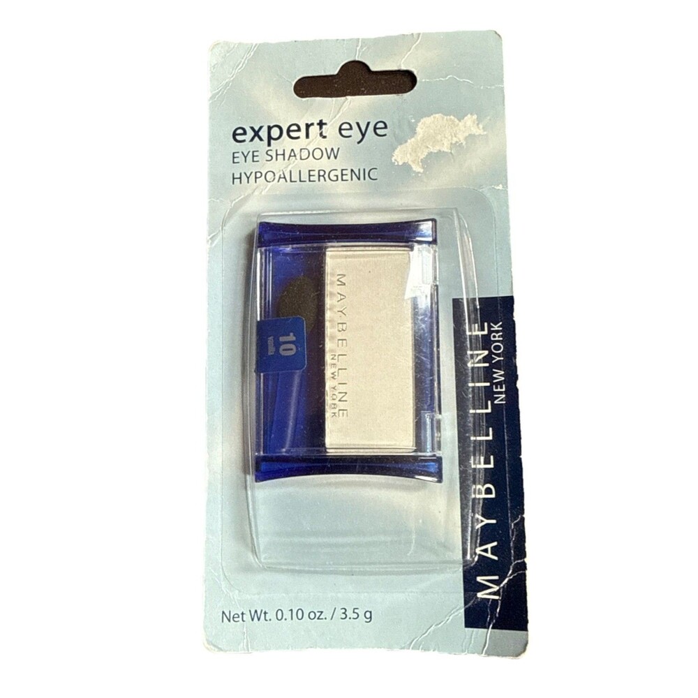 MAYBELLINE Expert Eyes EYESHADOW ~ VANILLA #10 ~ NEW SEALED Discontinued